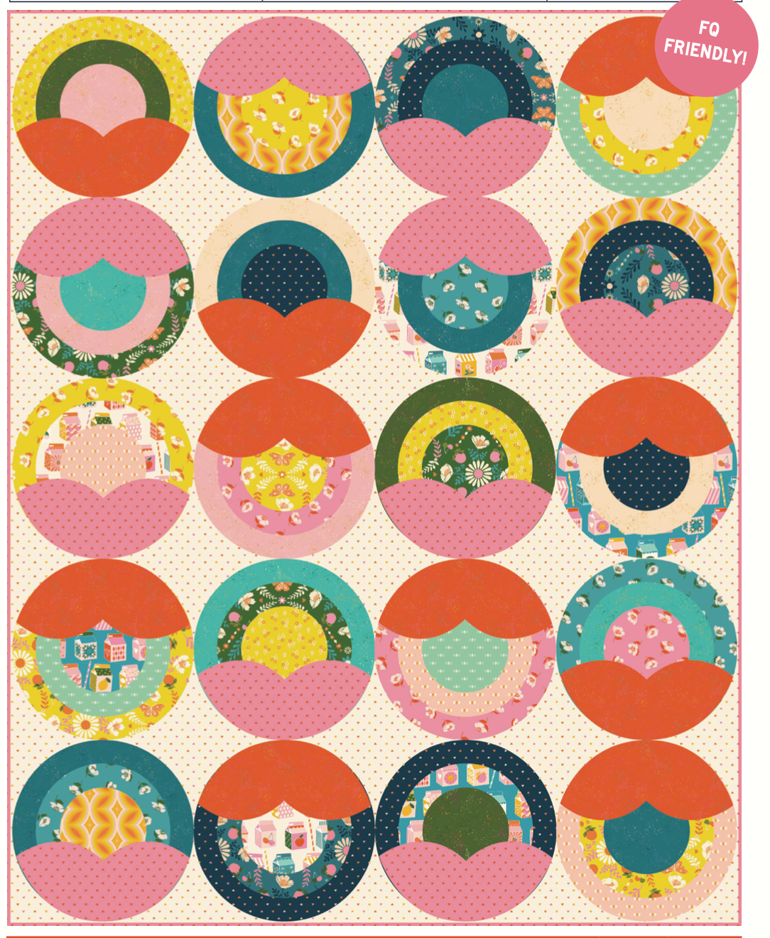 Juicy by Melody Miller - Rainbow Sky Quilt Kit