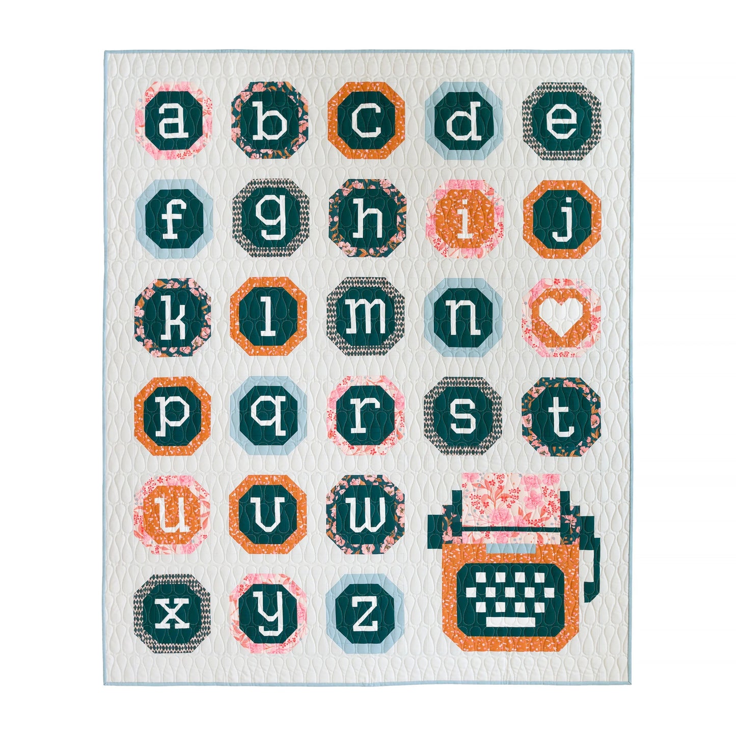 Just My Type Quilt Pattern by Pen + Paper Patterns