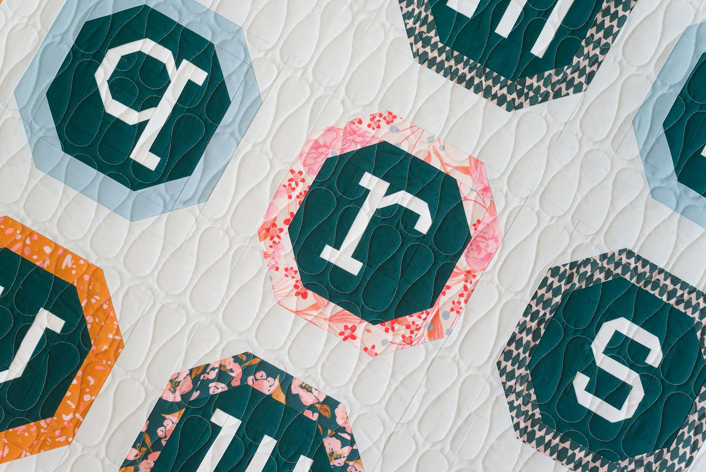Just My Type Quilt Pattern by Pen + Paper Patterns