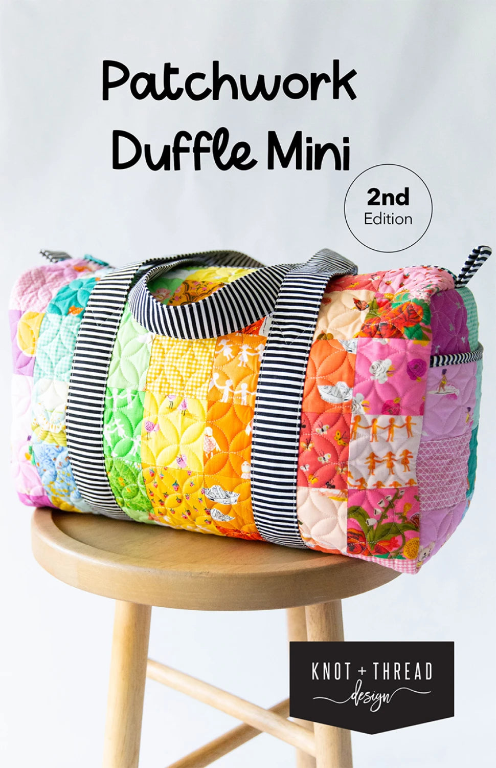 Patchwork Duffle Mini Pattern by Knot & Thread Design