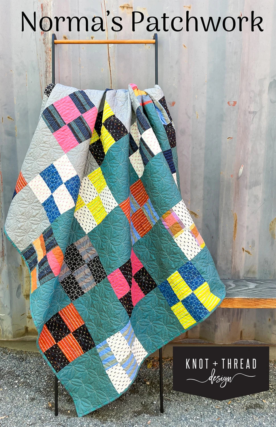 Norma's Patchwork Quilt Pattern by Knot & Thread Design