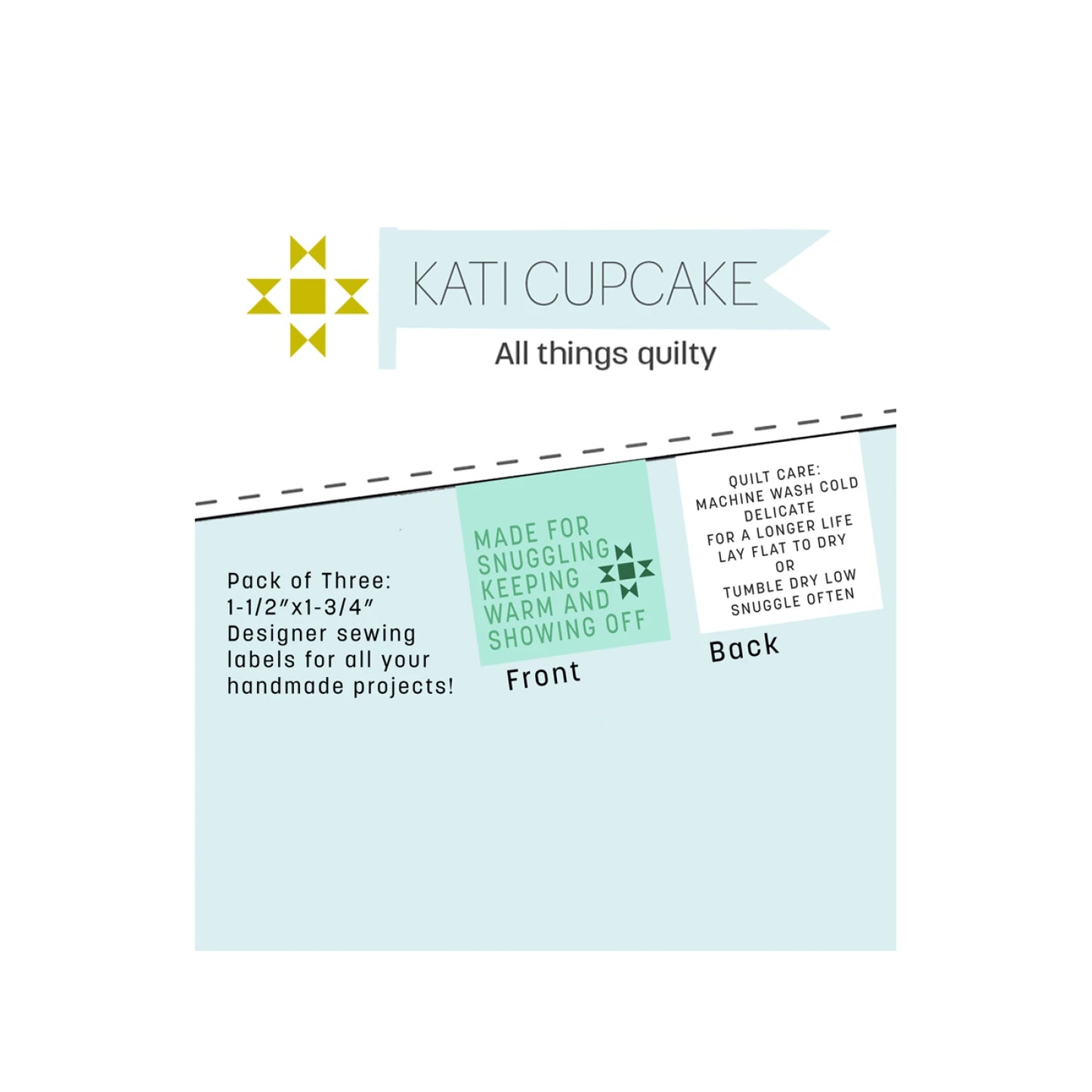 Made For... Sew In Labels by Kati Cupcake