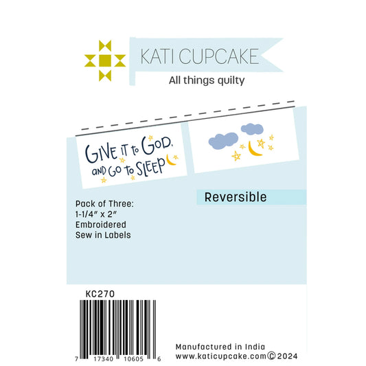 Give it to God Sew In Label by Kati Cupcake