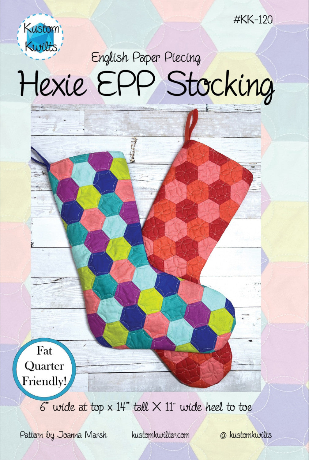 Hexie EPP Stocking # KK-120 - Special Order