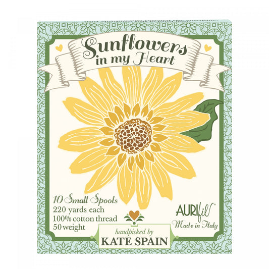 Sunflowers in My Heart by Kate Spain 50wt # KS50SMH10 - Special Order