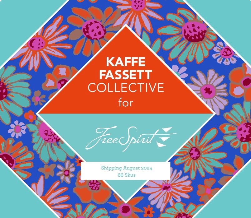 Kaffe Fassett Collective August 2024 - Complete Line - Cool & Hot Fat Quarter Bundle