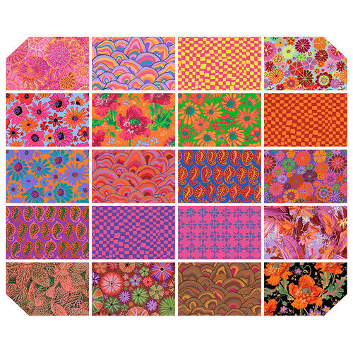 Kaffe Fassett Collective August 2024 - Hot Bundle