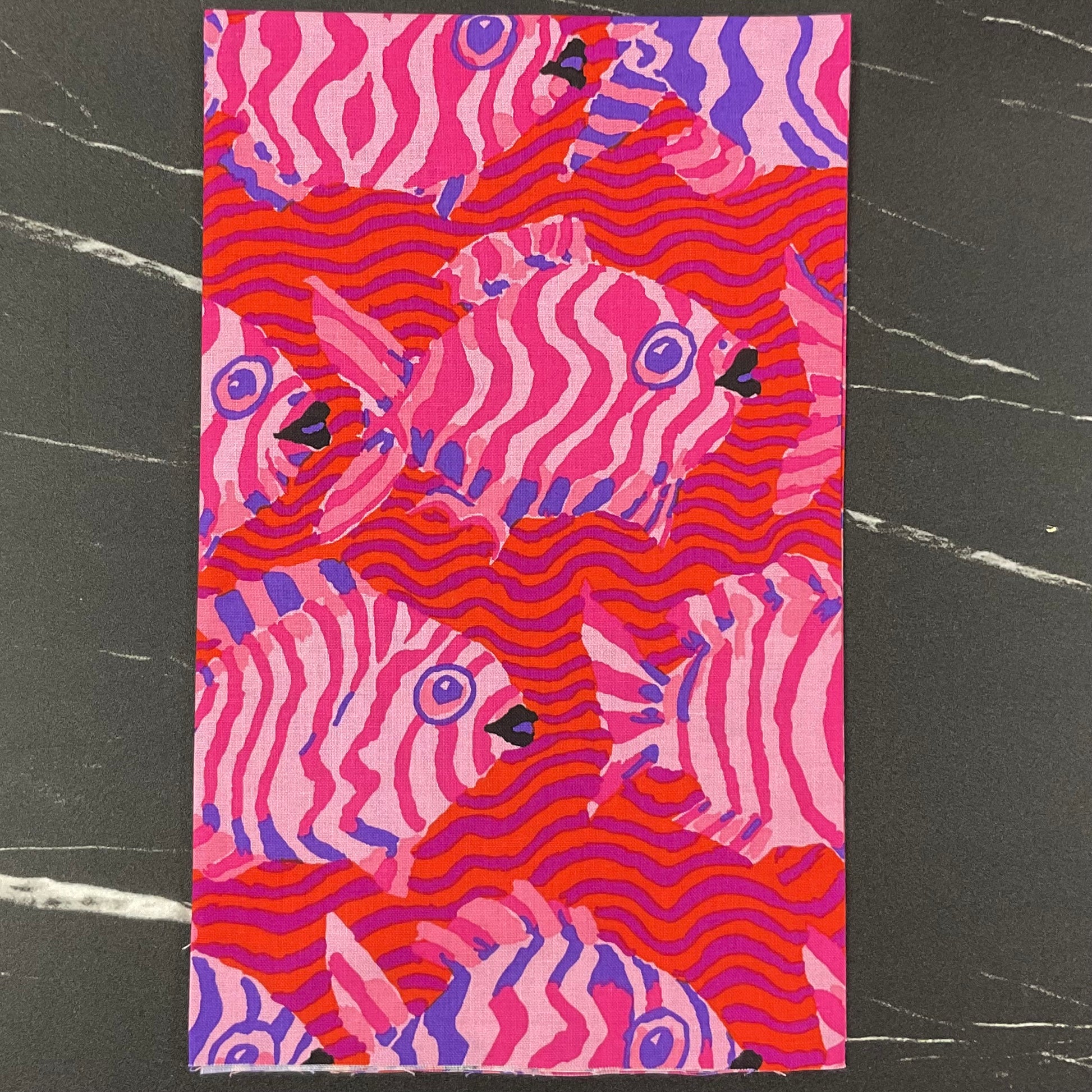 Kaffe Fassett Collective August 2025 : Minnows Red PWBM100.RED