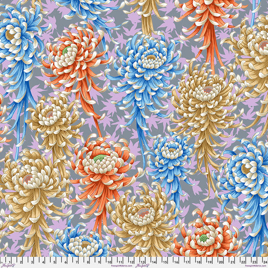Kaffe Fassett Collective August 2025 : Spider Mums Pastel PWPJ135.PASTEL