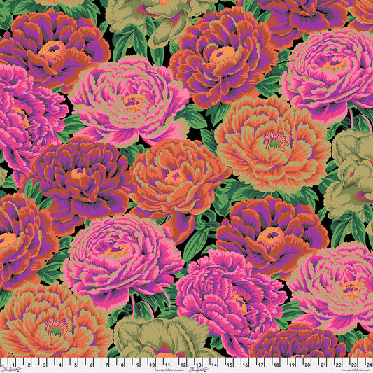 Kaffe Fassett Collective August 2025 : Tibetan Peony Red PWPJ136.RED