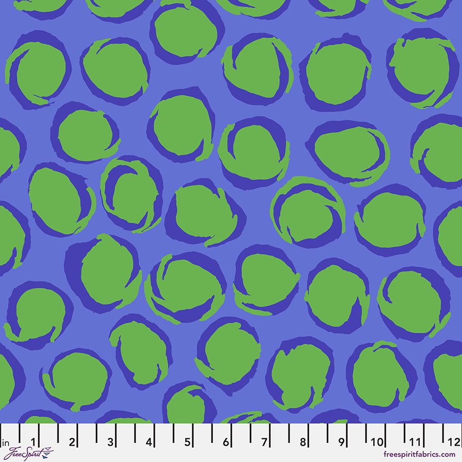 Kaffe Fassett Collective August 2025 : Twist Blue PWBM102.BLUE