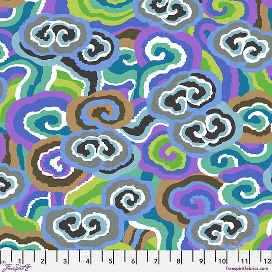 Kaffe Fassett Collective August 2026 : Cloud Scrolls Contrast PWPJ138.CONTRAST