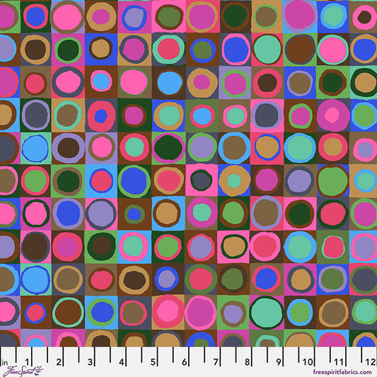 Kaffe Fassett Collective August 2026 : Tiddlywinks Emerald PWGP171.EMERALD