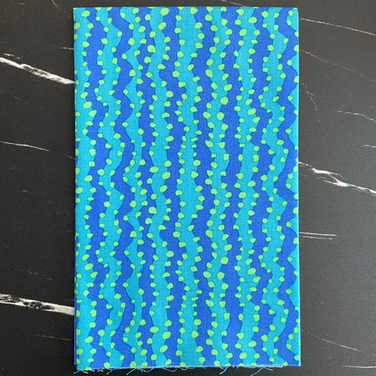 Kaffe Fassett Collective February 2025 : Bubble Stripe - Aqua PWBM097.AQUA