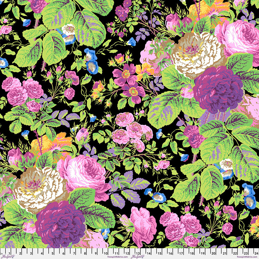 Kaffe Fassett Collective February 2025 : Grandi Floral Contrast - PWPJ053.CONTRAST