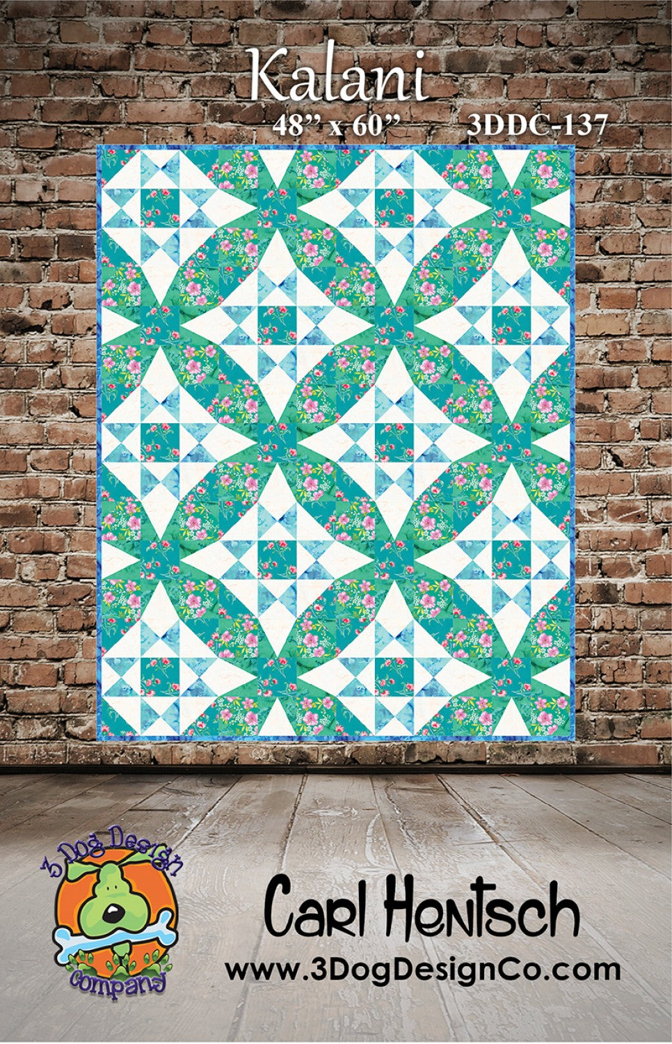 Kalani Quilt Pattern by 3 Dog Design - Special Order