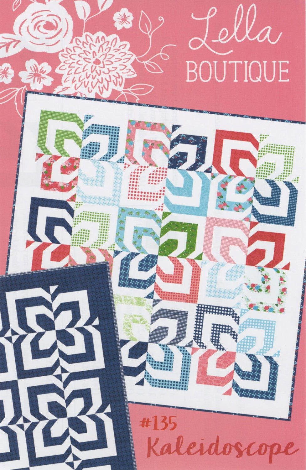 Kaleidoscope Quilt Pattern by Lella Boutique