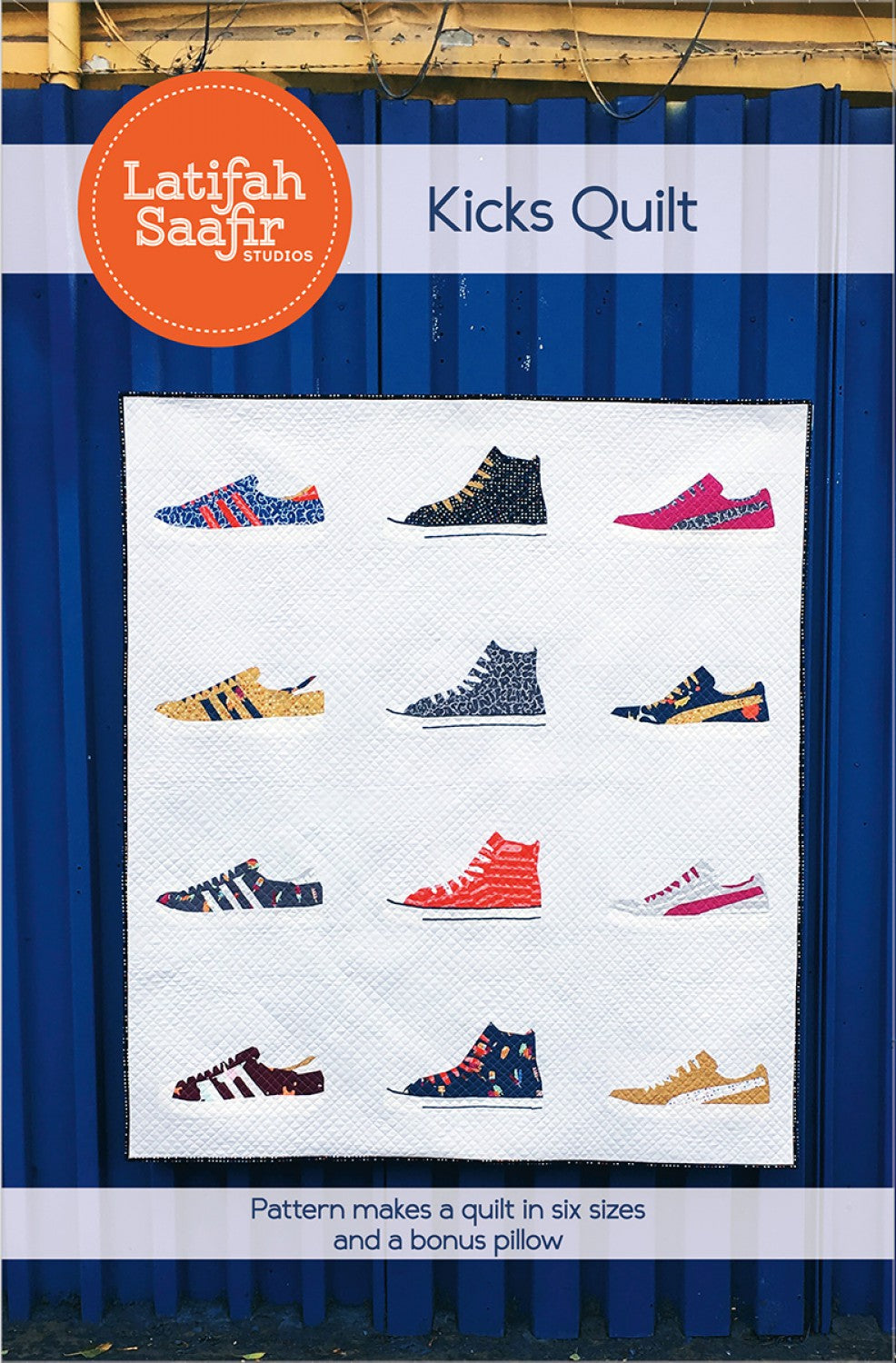 Kicks Quilt Pattern by Latifa Saafir