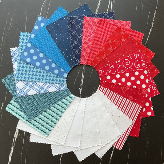 Kimberbell Basics : Kim's Picks Charm Pack : Star Spangled