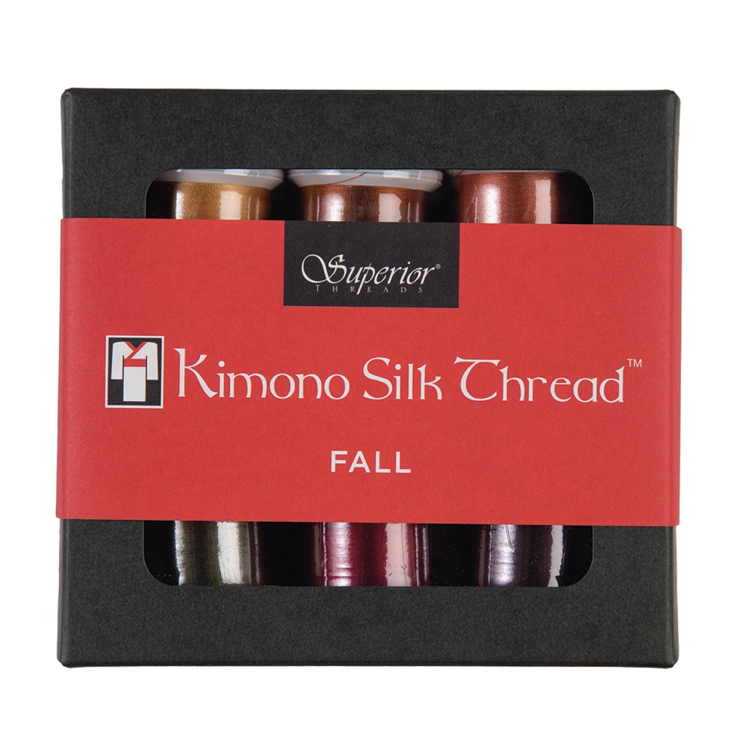Kimono Silk Thread Set Fall Collection 6 Spools # 133-SET-FALL - Special Order