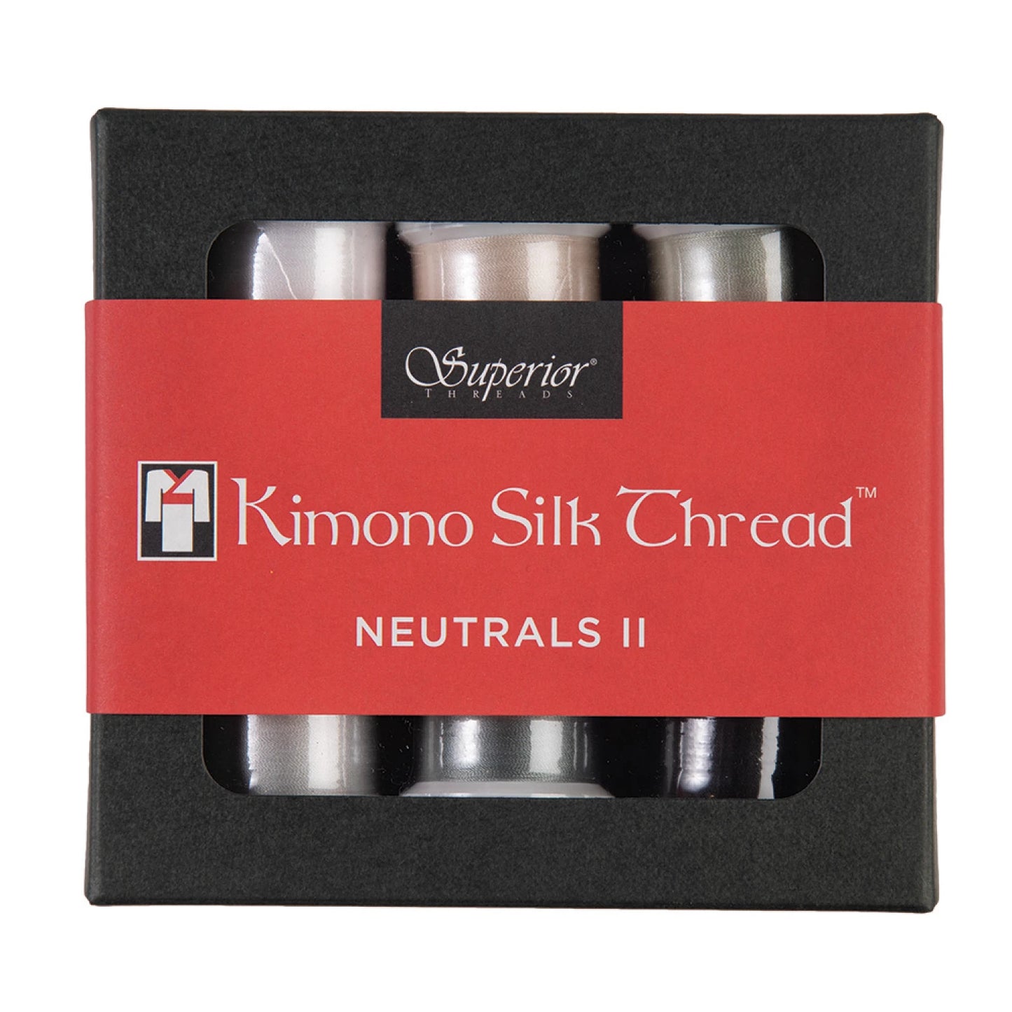 Kimono Silk Thread Set Neutral 2 Collection 6 Spools # 133-SET-NEUT2 - Special Order