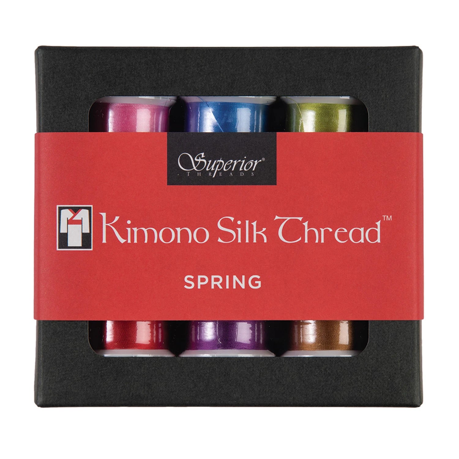 Kimono Silk Thread Set Spring Collection 6 Spools # 133-SET-SPRI - Special Order