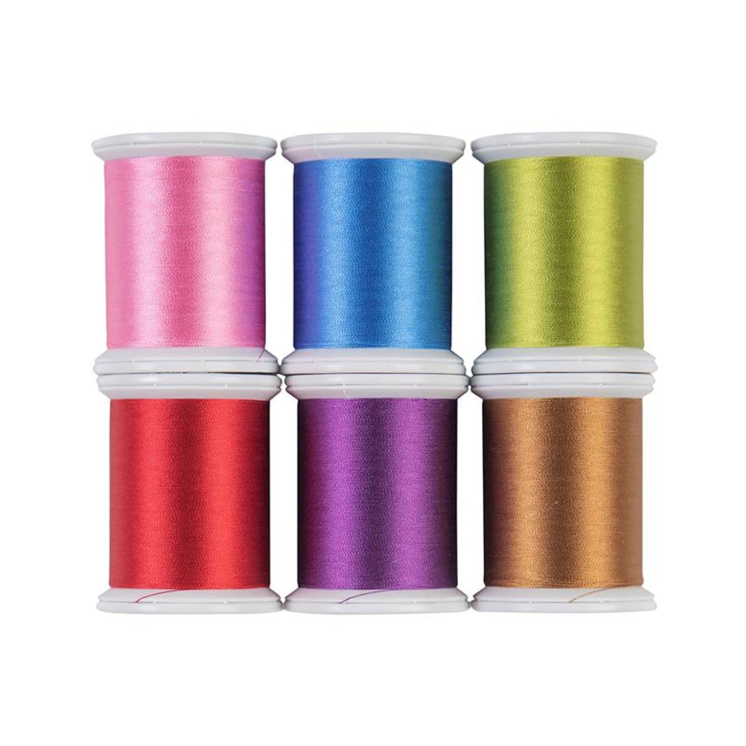 Kimono Silk Thread Set Spring Collection 6 Spools # 133-SET-SPRI - Special Order