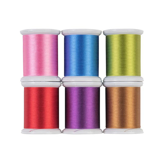 Kimono Silk Thread Set Spring Collection 6 Spools # 133-SET-SPRI - Special Order