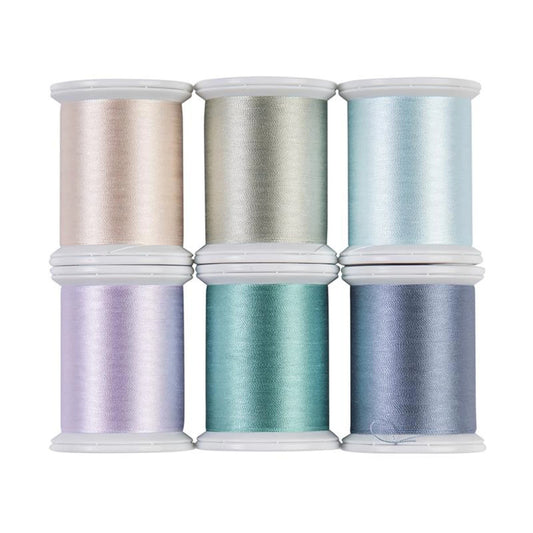 Kimono Silk Thread Set Winter Collection 6 Spools # 133-SET-WINT - Special Order