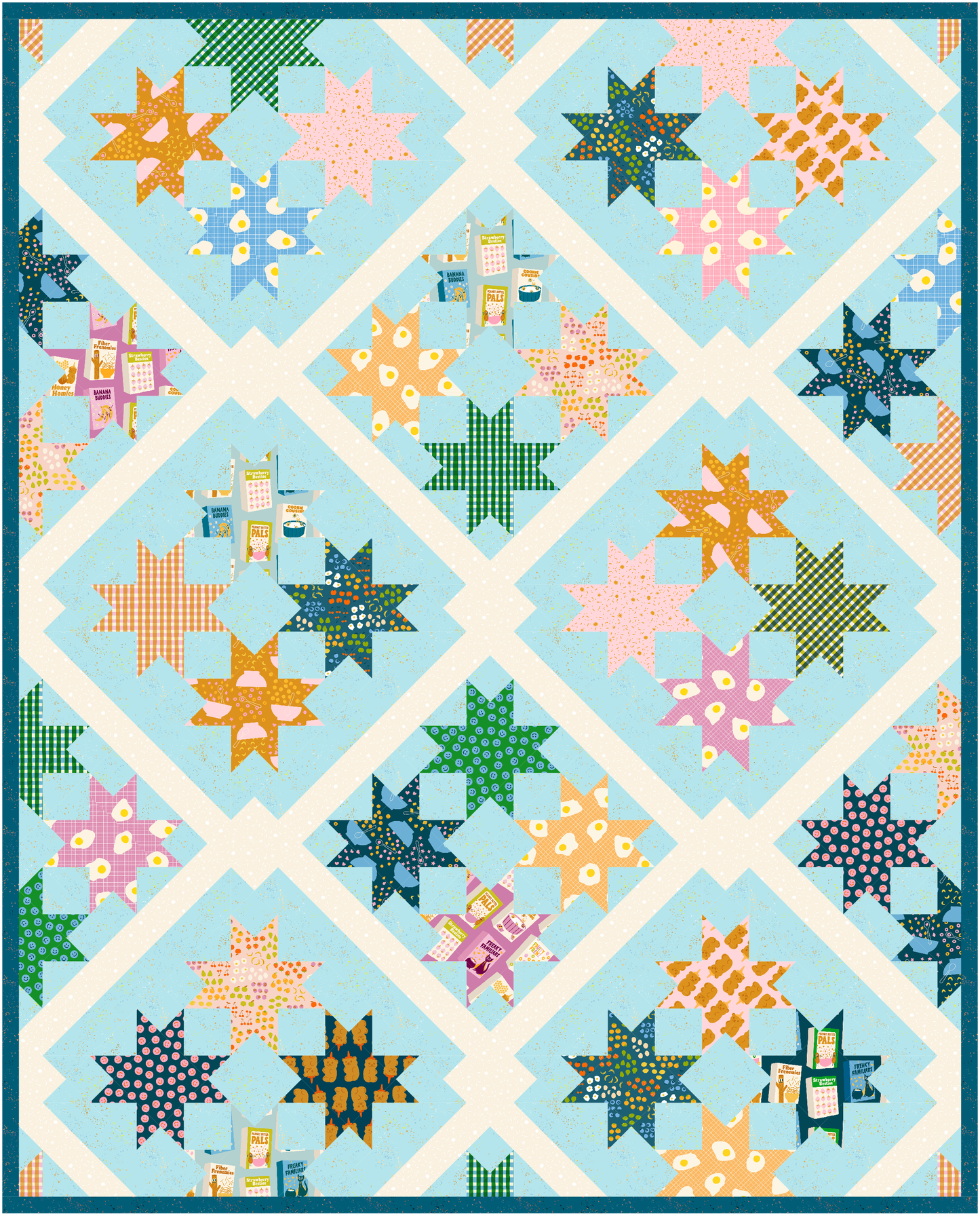 Egg and Friends by Kimberly Kight : The Remy Quilt Kit (Estimated Arrival December 2025)