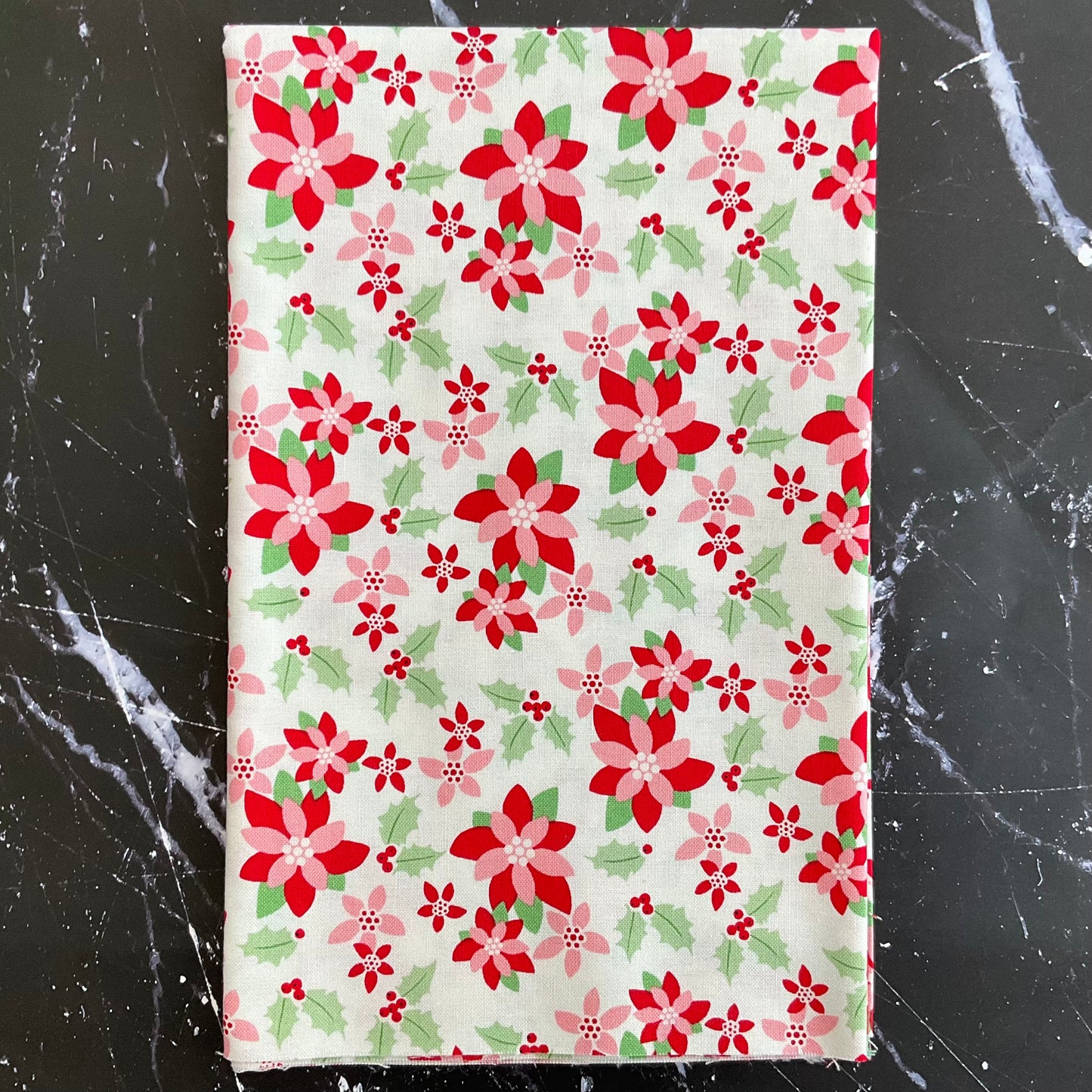 Kitty Christmas By Urban Chiks : Poinsettia Florals 31201 11