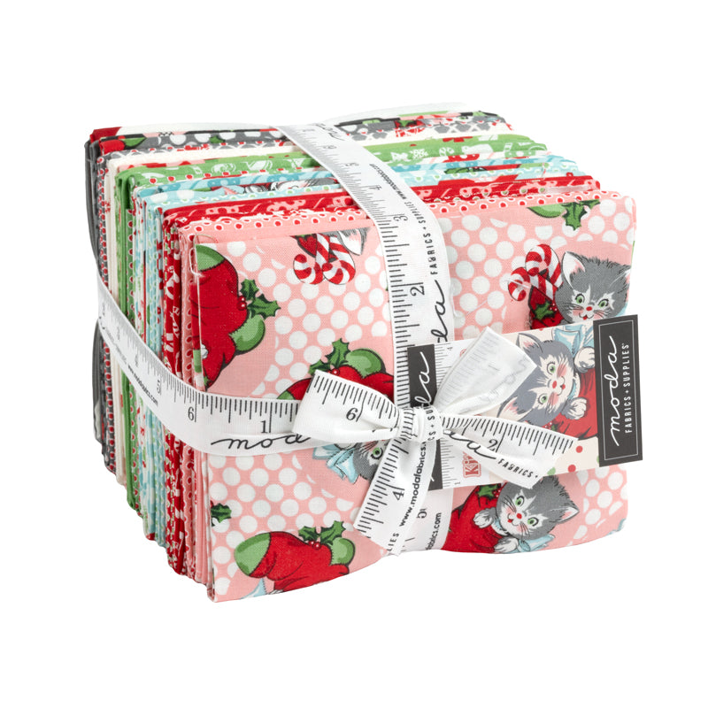 Kitty Christmas by Urban Chiks : Fat Quarter Bundle