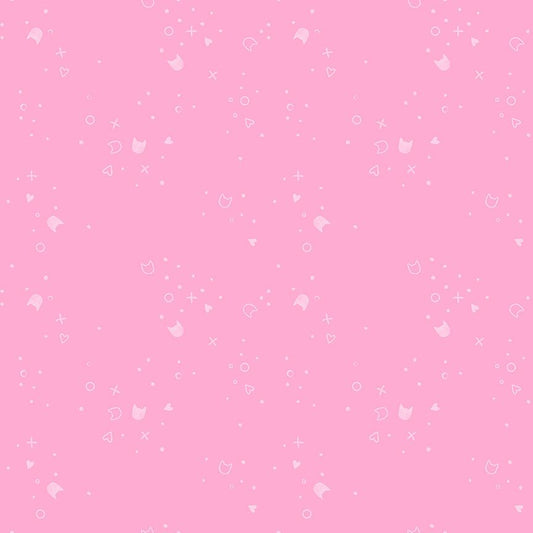 Kitty Litter by Pammie Jane Minky - XSTELLA-PPJ2986 Bubblegum
