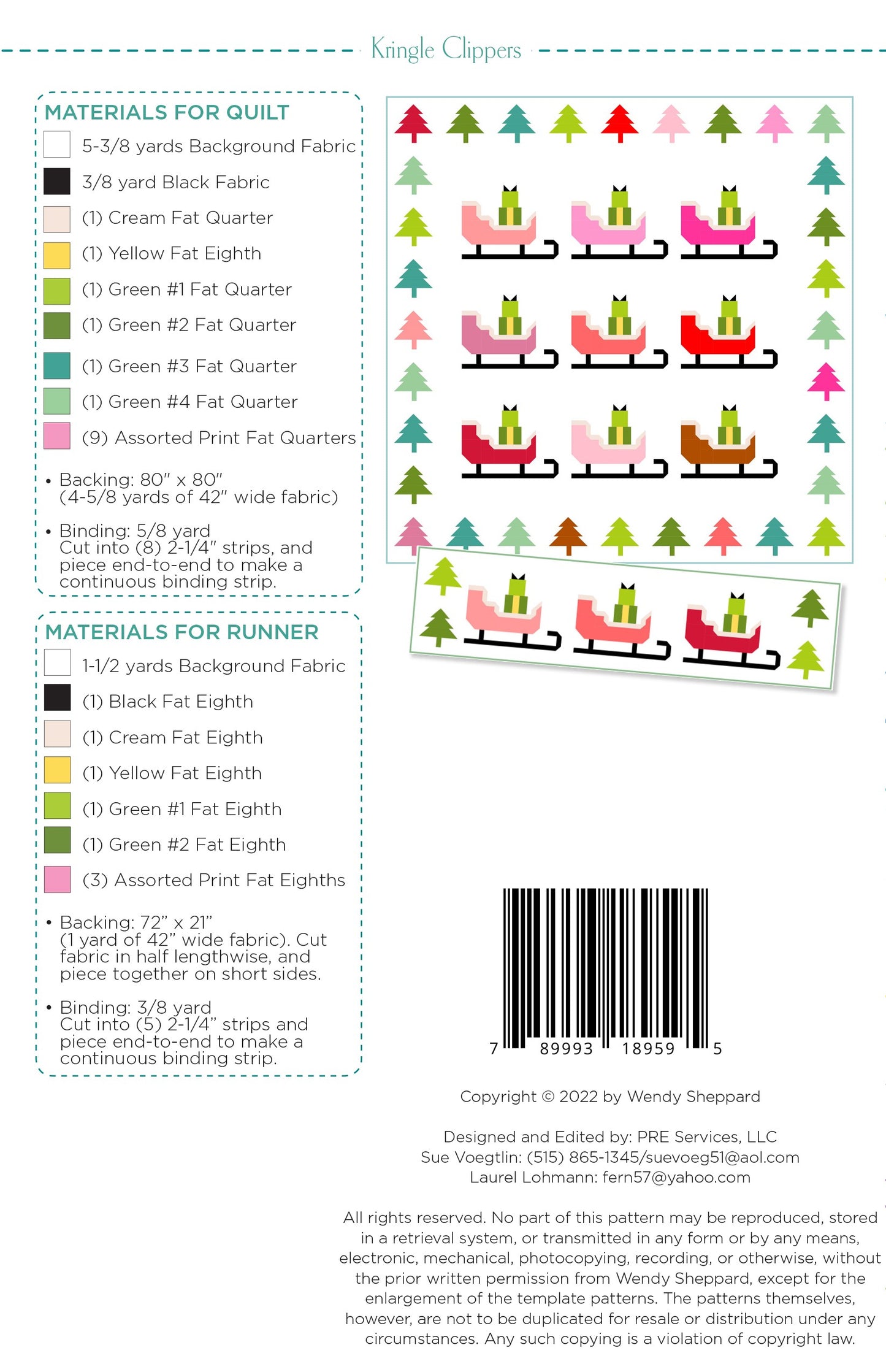 Kringle Clippers # WS59 - Special Order