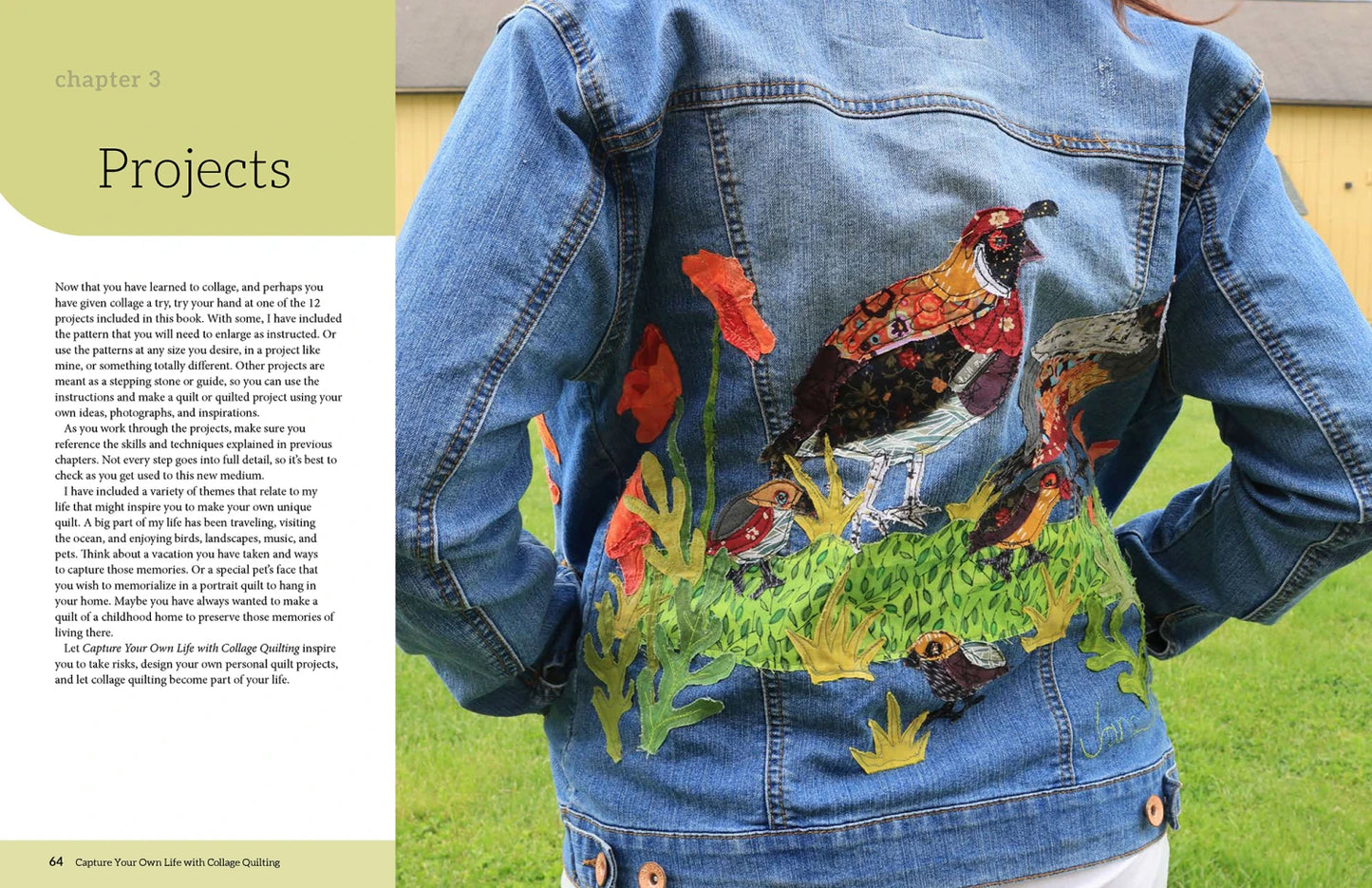 Capture Your Own Life with Collage Quilting by Jane Haworth