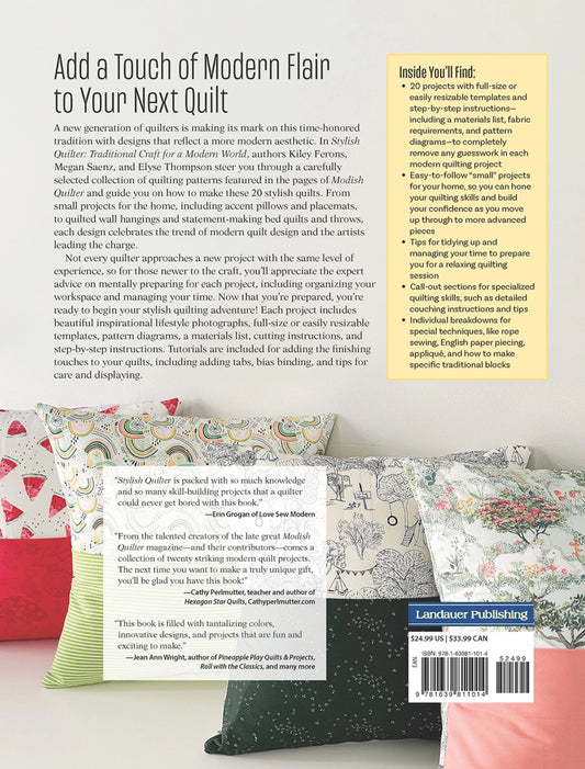 Stylish Quilter Quilt Pattern Book