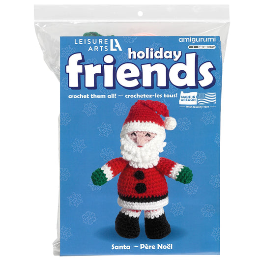 Holiday Friends Santa Amigurumi Kit - Special Order