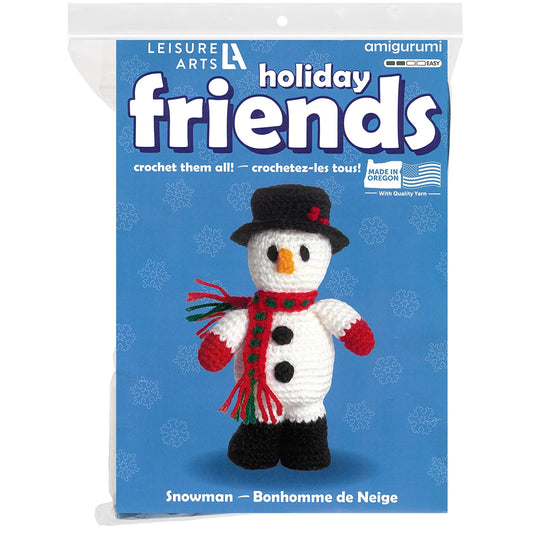 Holiday Friends Snowman Amigurumi Kit - Special Order