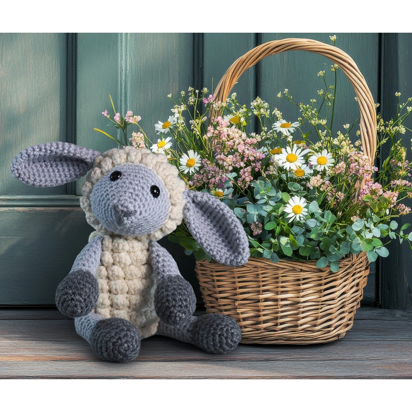 Woolly Lamb Amigurumi Kit - Special Order
