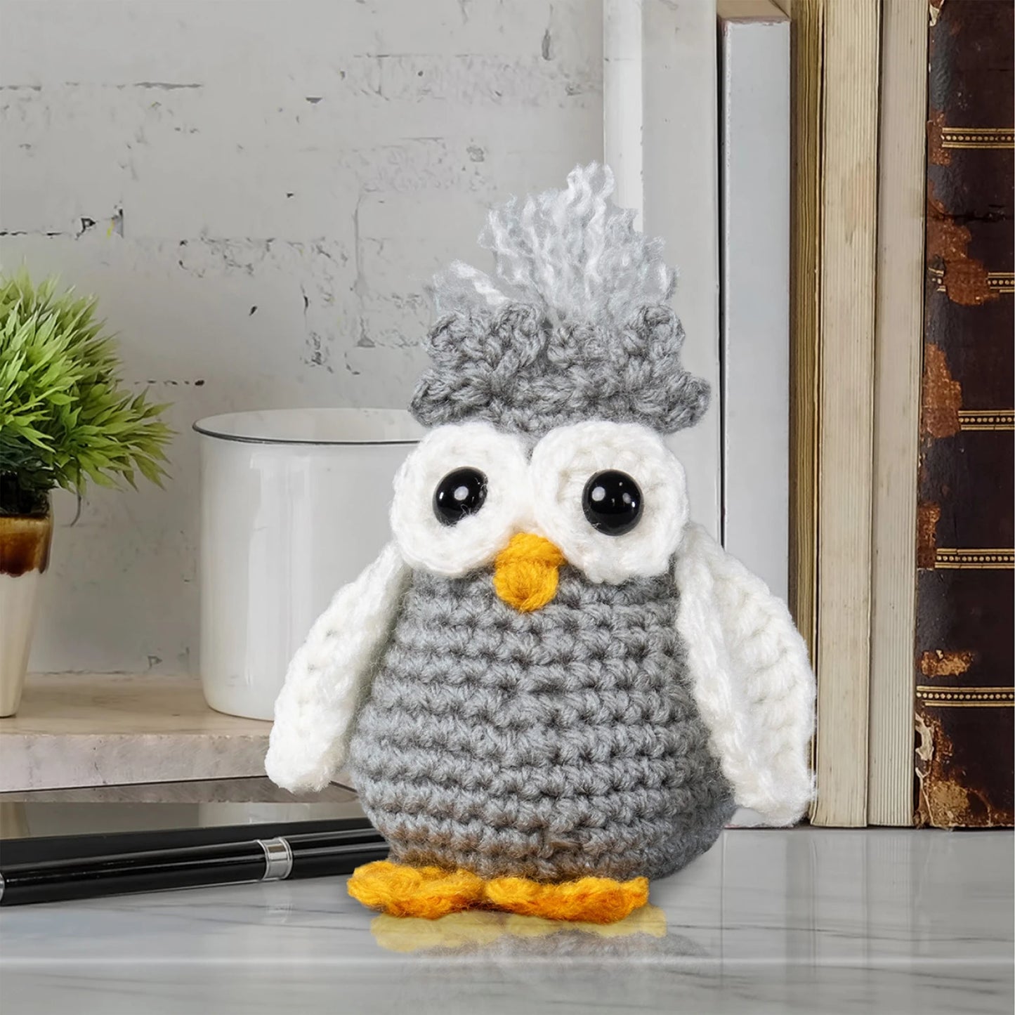 Miniature Owl Amigurumi Kit - Special Order