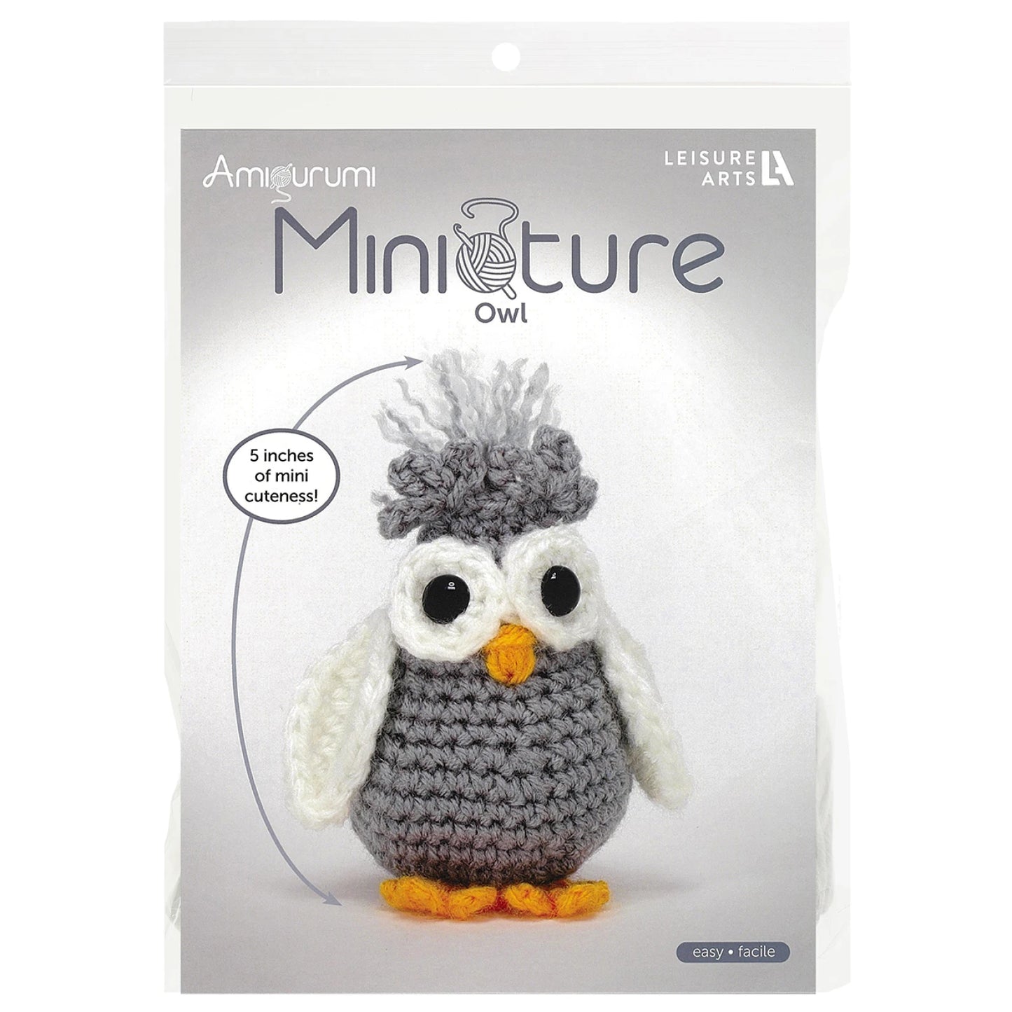 Miniature Owl Amigurumi Kit - Special Order