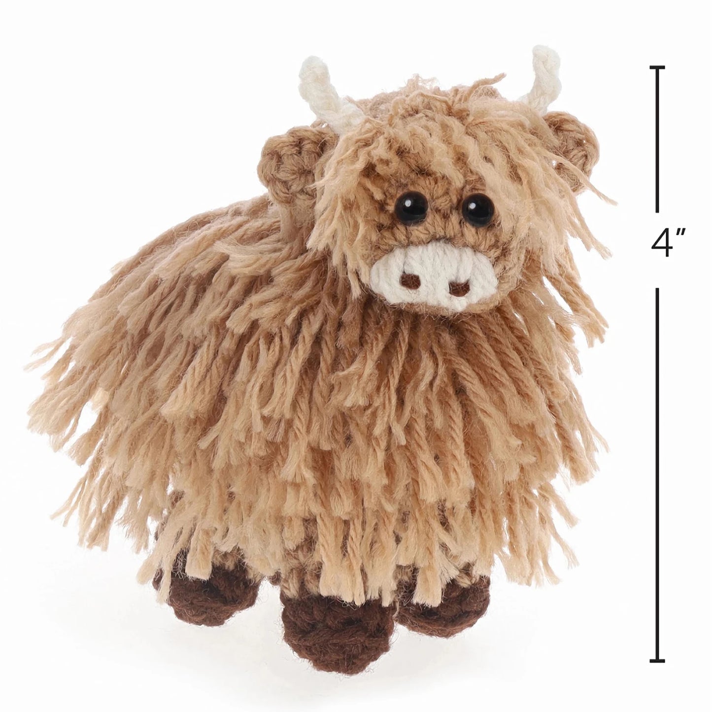 Miniature Highland Cow Amigurumi Kit - Special Order
