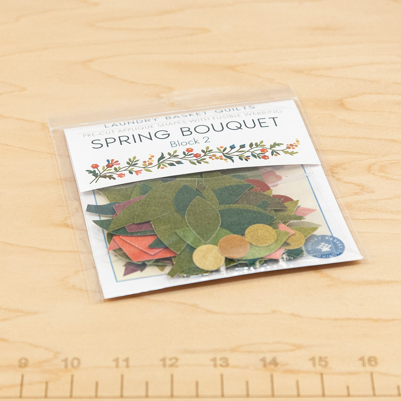 Spring Bouquet LT Silhouettes - Block 2 # LBQ-0912-S - Special Order