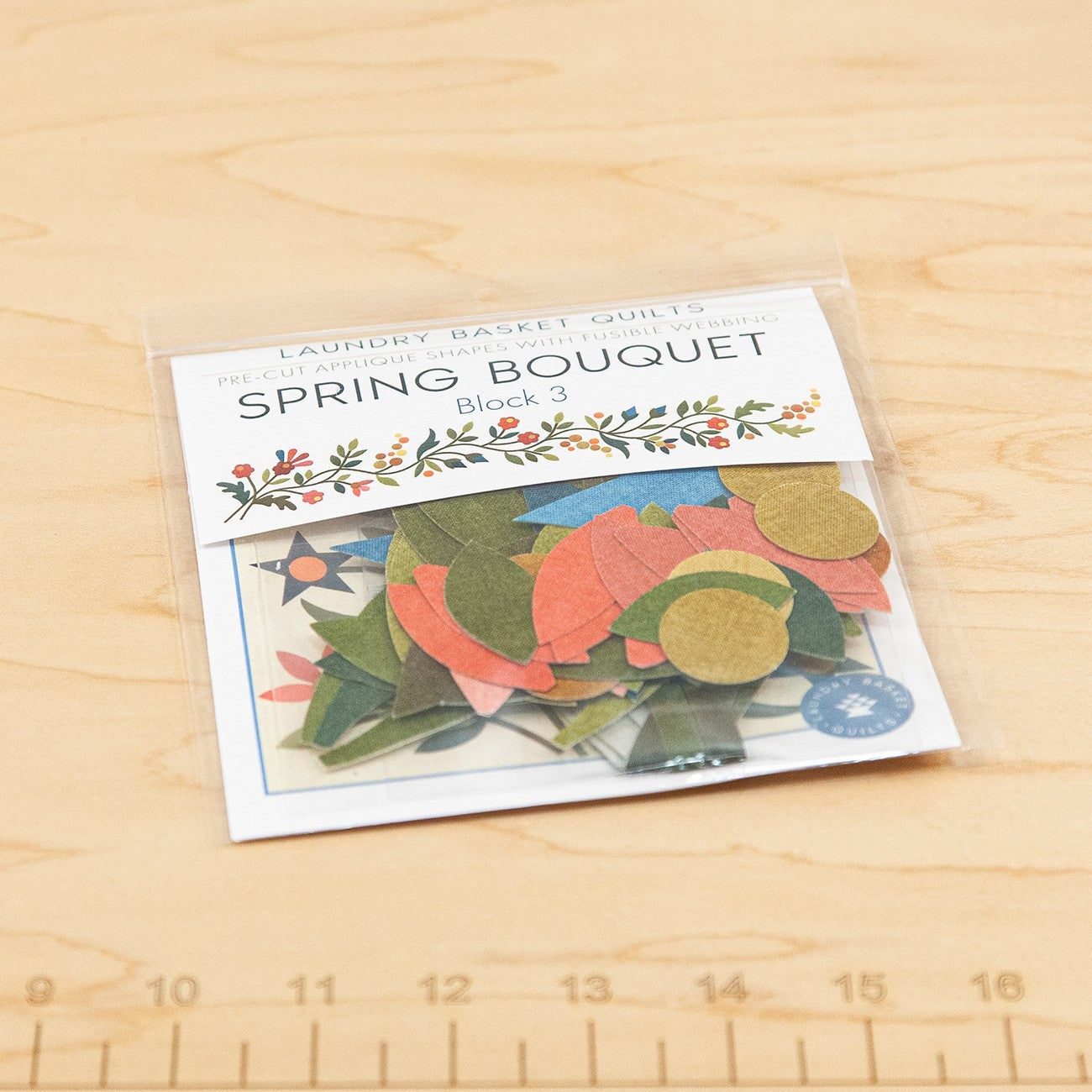 Spring Bouquet LT Silhouettes - Block 3 # LBQ-0913-S - Special Order