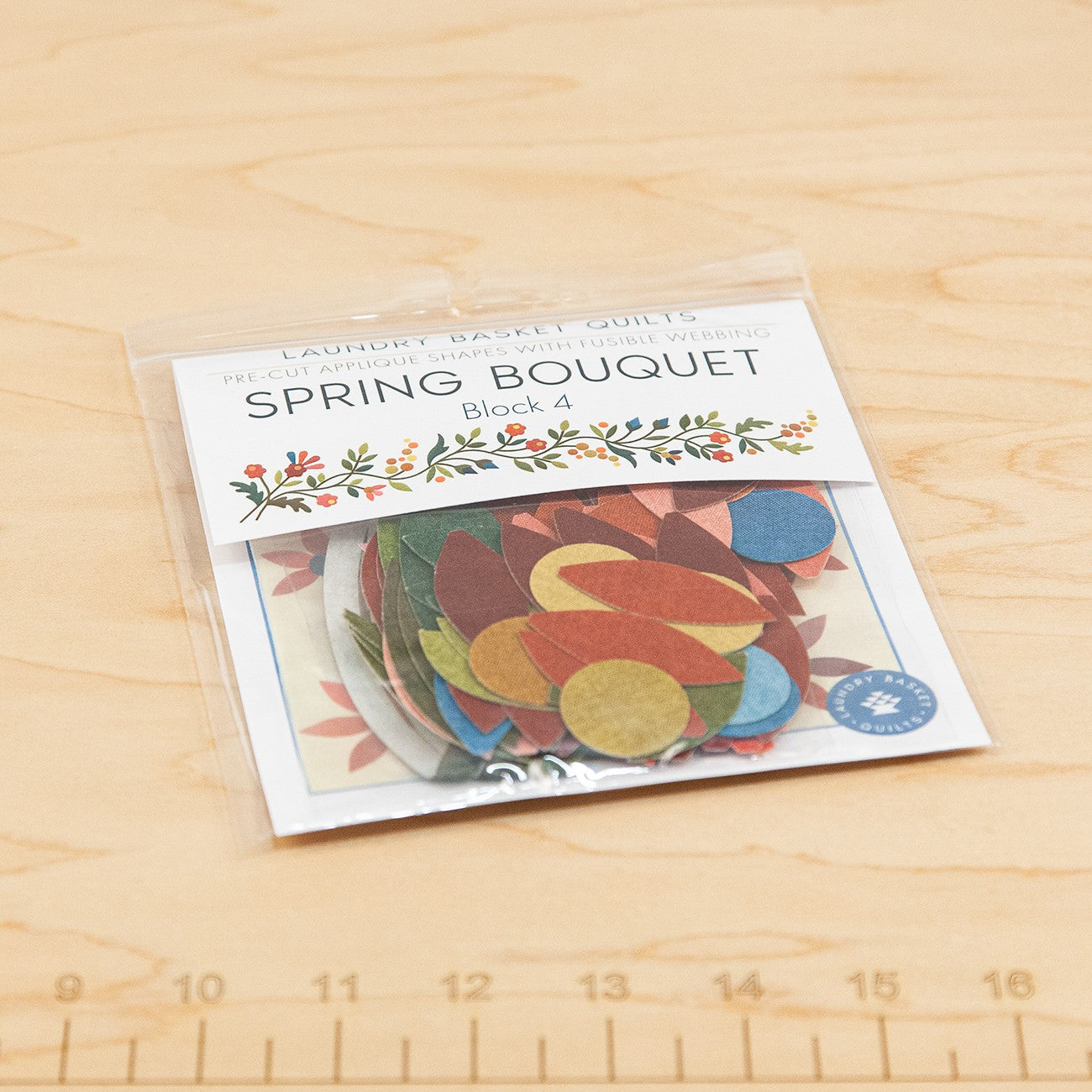 Spring Bouquet LT Silhouettes - Block 4 # LBQ-0914-S- Special Order