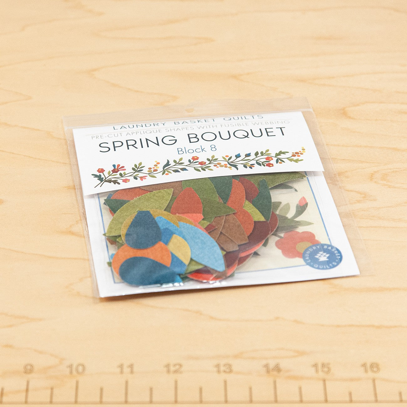 Spring Bouquet LT Silhouettes - Block 8 # LBQ-0918-S - Special Order