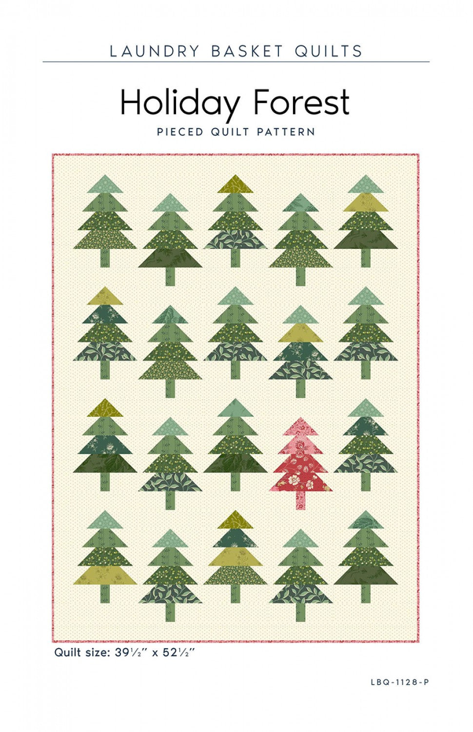 Holiday Forest # LBQ-1128-P - Special Order