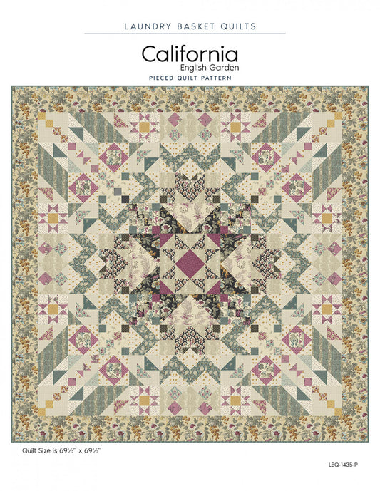 California - English Garden # LBQ-1435-P - Special Order - Will Ship After 11-20-24