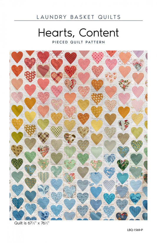 Hearts, Content # LBQ-1569-P - Special Order