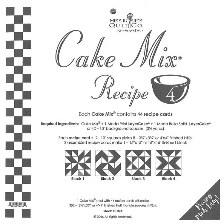 Cake Mix Recipe 4 by Miss Rosies